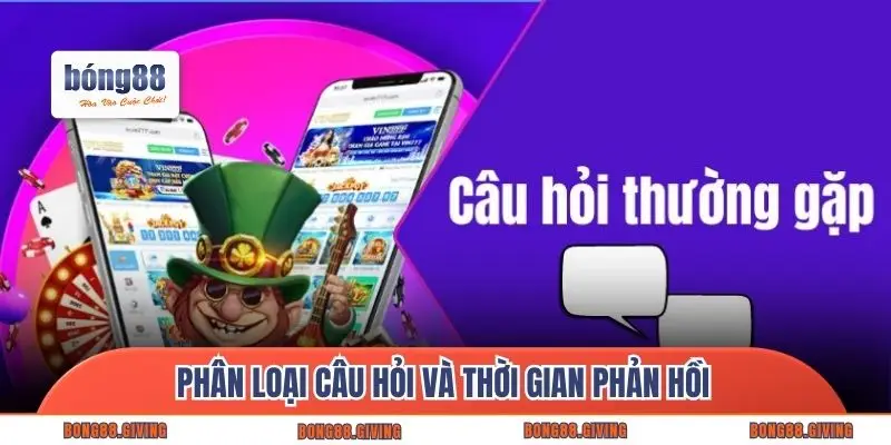 Phân loại câu hỏi và thời gian phản hồi